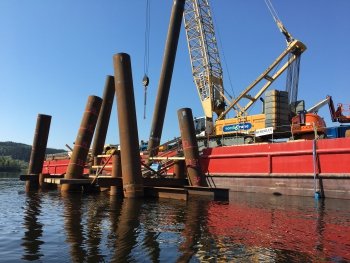 ОМК поставила в Норвегию партию труб большого диаметра для строительства 600-метрового моста